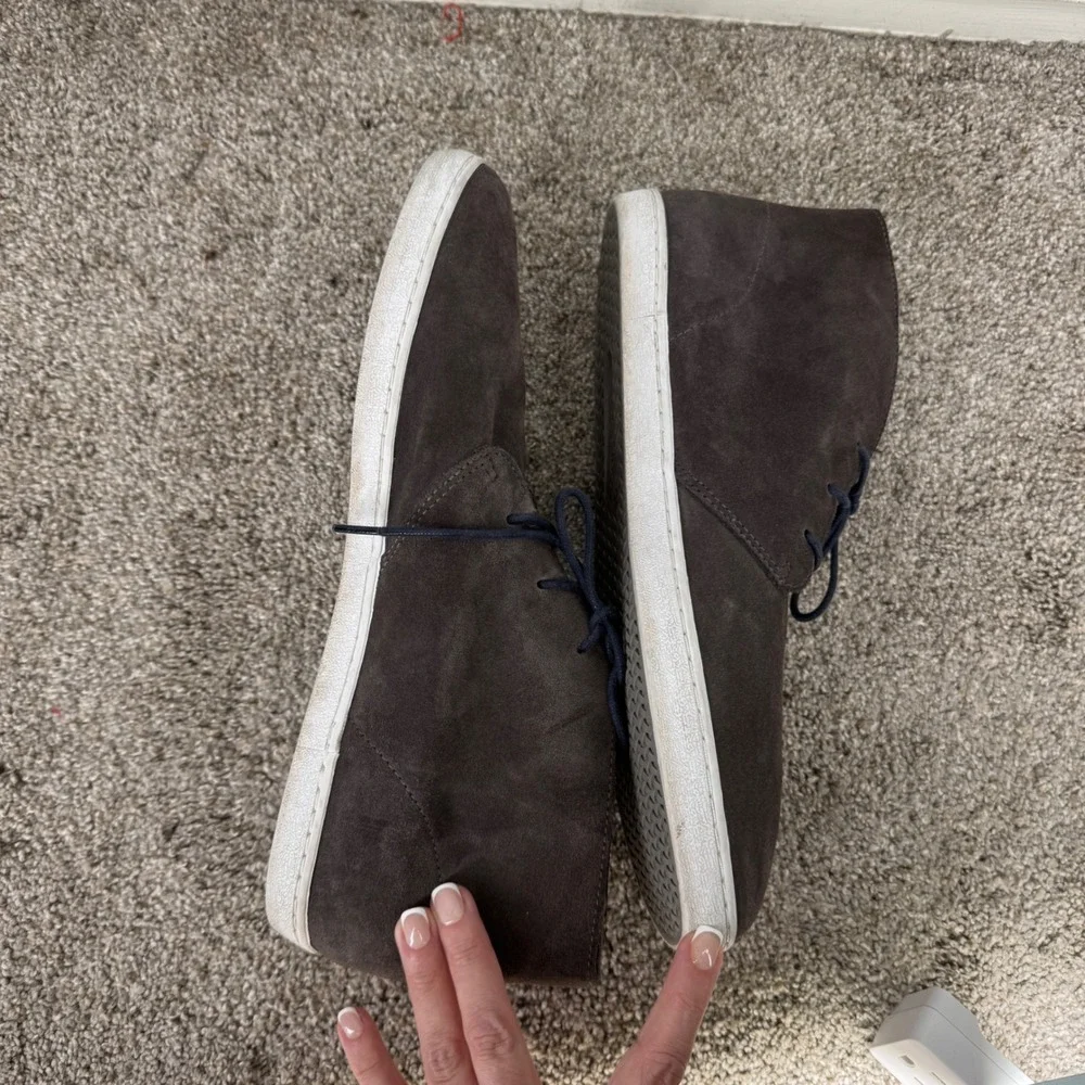 Cole Haan Grand Crosscourt Chukka Brown Suede Mid Top Sneakers C21060 Mens 13M